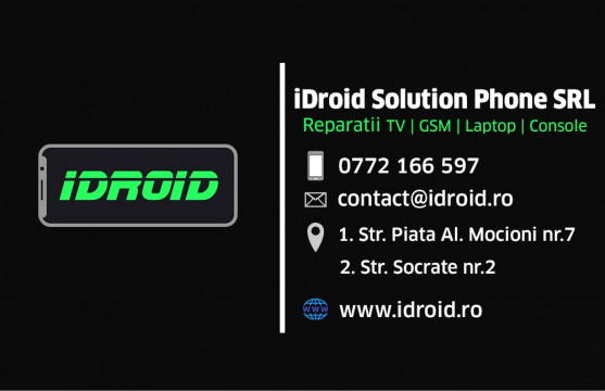 Service GSM iDroid Reparatii Telefoane iPhone Samsung Huawei